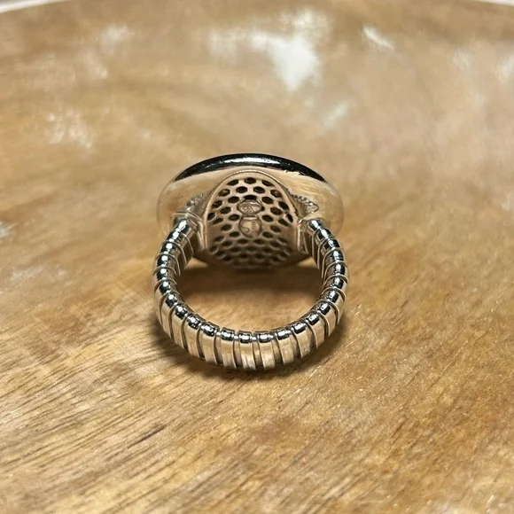 *SOLD* Italian Lira Coin 925 Sterling Silver Ring - Picture 7 of 16